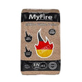 PELLET MY FIRE EXTRAWHITE 100% ABETE ENplus A1 – PALLET 70 SACCHI DA 15KG