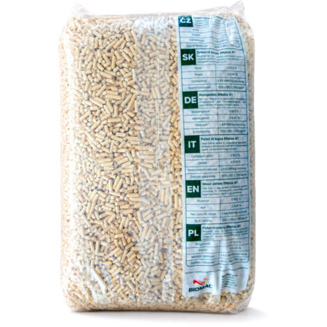 PELLET DI LEGNO TOP ENplus A1 – PALLET 70 SACCHI DA 15KG