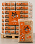 BIO PELLET PLUS+– Pellet di Legno Epicea Abete ENplus A1 |70 SACCHI DA 15 kg