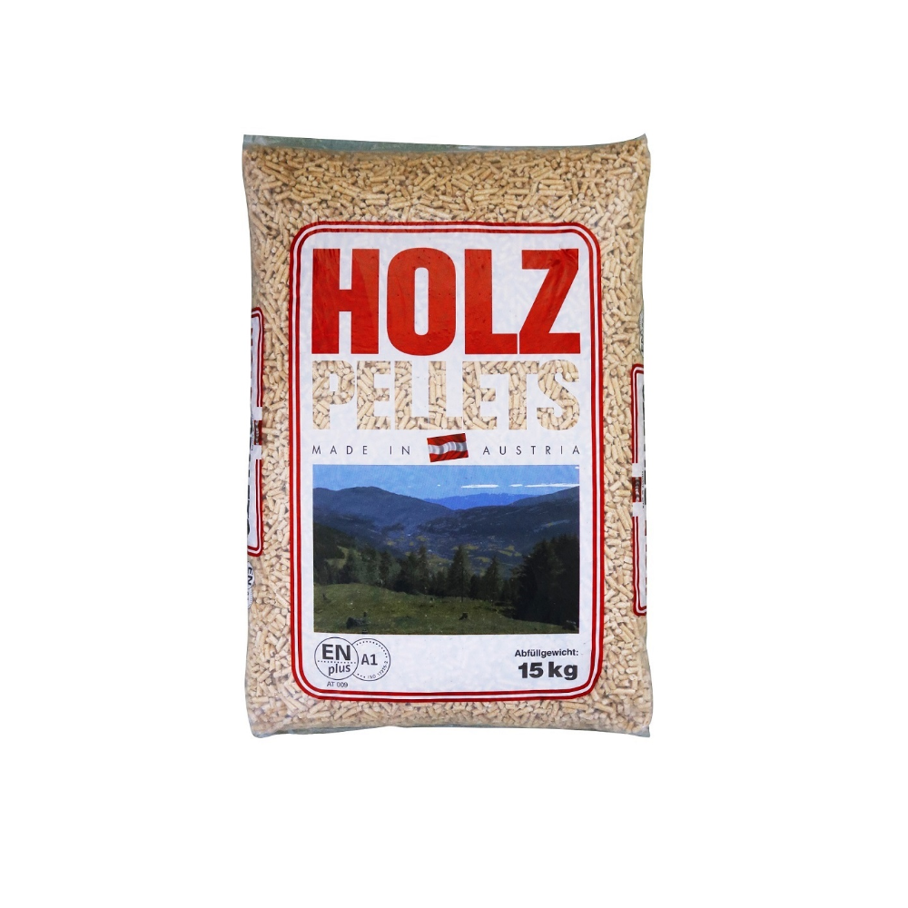 PELLET HOLZ 100% LEGNO DI ABETE AUSTRIACO ENplus A1 – PALLET 70 SACCHI DA 15KG