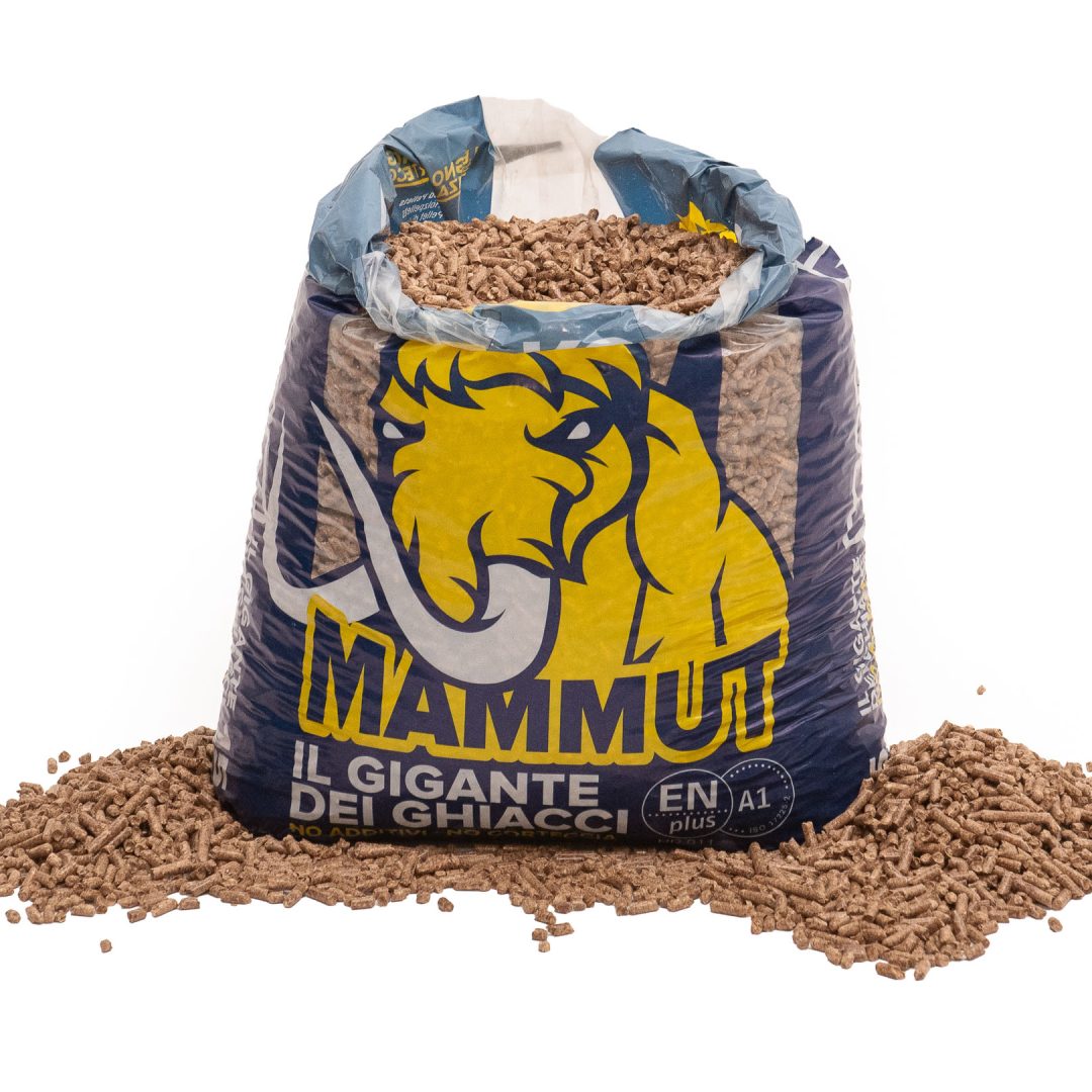 Mammut Pellet Pallet – 70 sacchi da 15 kg (ENplus A1)