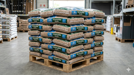 EO2 – Pellet Premium Certificato ENplus A1 | Elevate prestazioni energetiche/70 sacchi da 15kg